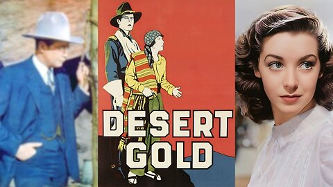 DESERT GOLD (1936) Buster Crabbe, Robert Cummings & Marsha Hunt | Western | B&W