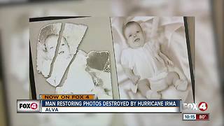 SWFL man restores photos destroyed by Hurricane Irma