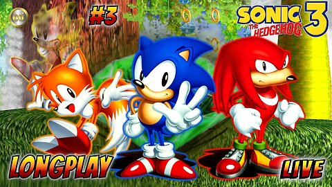 [🔴Live] Sonic The Hedgehog 3 & Knuckles #3