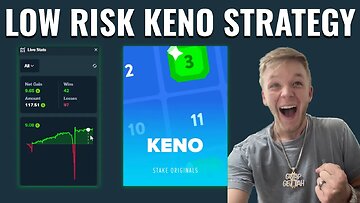 NEW KENO Strategy on STAKE for INSANE PROFIT! LOW RISK, HIGH REWARD?!