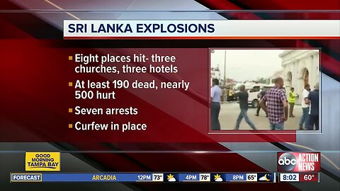 Sri Lanka attacks: More than 200 dead in bombings, including 'several' Americans