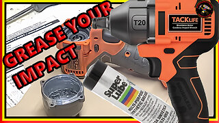 Greasing your impact wrench? #toolmaintenance #impact