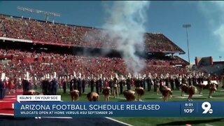 Arizona Football's schedule is released