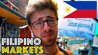 What are Filipino Markets REALLY Like? Trying LOCAL FOOD and Getting a HAIRCUT in the Philippines