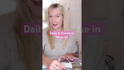 Daily A Course in Miracles Message #acim #acourseinmiracles #miracles #shorts