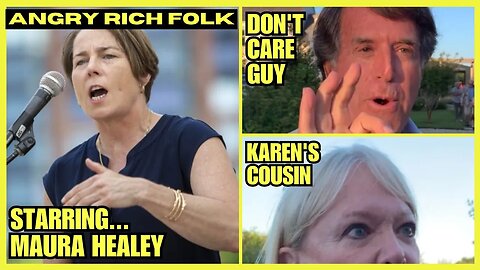 Maura Healey & Wealthy Donors CONFRONTED (clip)