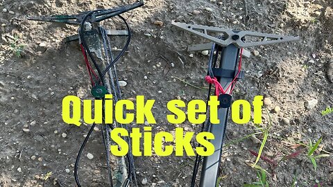 Hunting Beast sticks and Xop Sticks