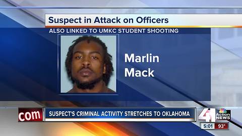 Suspect's criminal activity stretches to Oklahoma