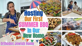 Hosting Our First Summer BBQ Party In Our New Home | Appetizers | Recipes | Sonya's Prep