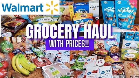 NEW WALMART GROCERY HAUL | WITH PRICES | APRIL 2022