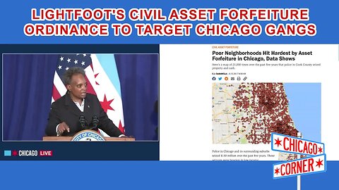 Lighfoot Presents Civil Asset Forfeiture Ordinance To Target Chicago's Gangs