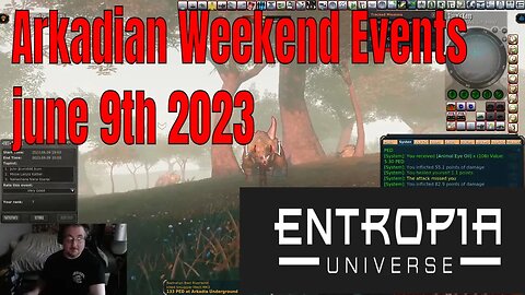 Arkadia Weekend in Entropia Universe The Events! june 9th 2023 part 2