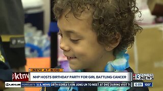 Young cancer patient honored by NHP