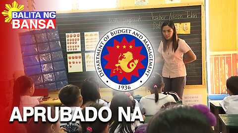 Paglikha ng 5,000 DepEd non-teaching positions, inaprubahan ng DBM