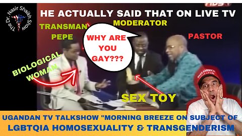 "Why Are You Gay"? Controversial TV Interview Moderator Asks Trans Man the Forbidden Question!!!