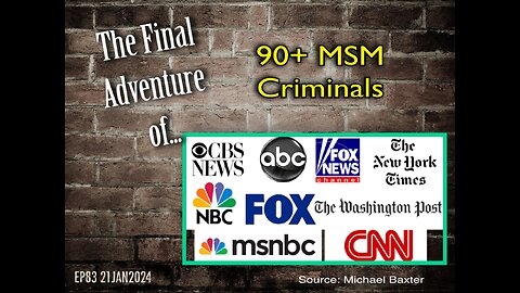 EP83: JAG Arrests 90+ MSM Criminals!