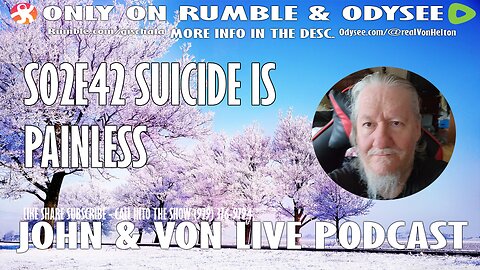 JOHN AND VON LIVE | S02EP42 SUICIDES RECORD HIGH