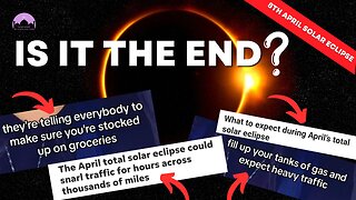 Is this the End? All about The April 8th Solar Eclipse