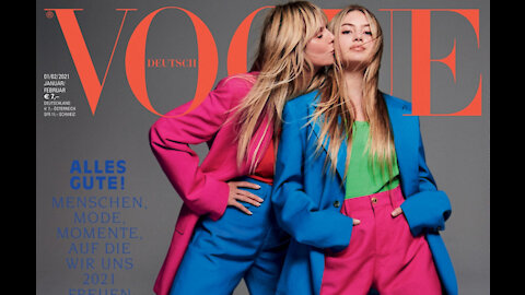 Heidi Klum's 16-year-old daughter Leni makes model debut in Vogue Germany