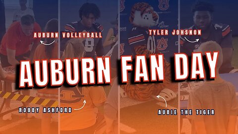 Check Out Auburn Fan Day 2023! | SIGHTS AND SOUNDS