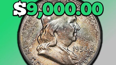 The 1956 SILVER Half Dollar Coin Worth THOUSANDS!