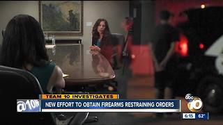 New effort to obtain firearms restraining orders in San Diego