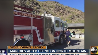 Man dies while hiking Phoenix mountain