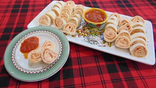 Pepperoni Pinwheels – Pizza Pinwheels – Easy, No Cook, No Fail - The Hillbilly Kitchen