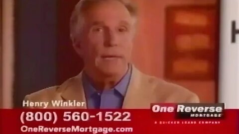 "Henry Winkler: The Fonz Wants You To Get a Reverse Mortgage" One Reverse Lost Commercial (2010)