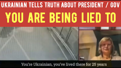 Ukrainian exposes TRUTH about what’s really going on