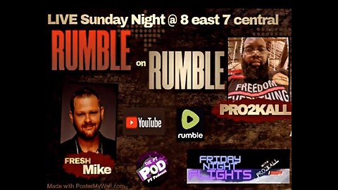 Rumble on Rumble #24 Trump Gets boo'z at the LNC! Fani Whistle Blower, Assange fights, and more!