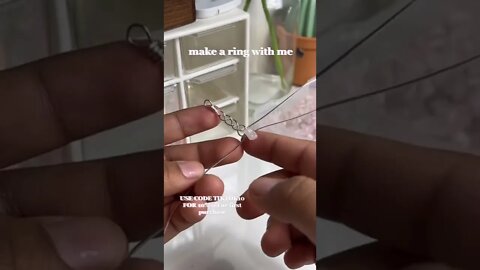 Make A Ring With Me tiktok aesthetic jewels