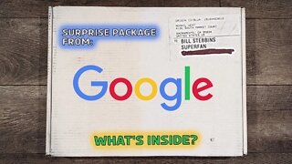 I got a surprise package from Google! Unboxing