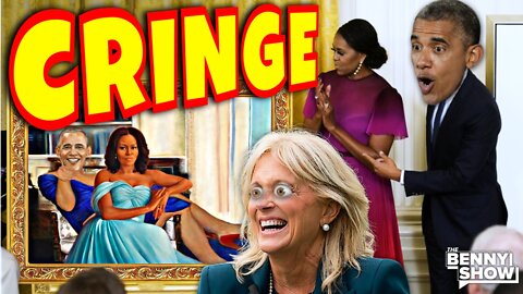 CRINGE FEST at The White House Jill Biden HUMILIATES Joe in Front of the Obamas - This is PAINFUL