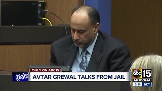 Avtar Grewal, convicted of killing his wife, calls ABC15 from jail