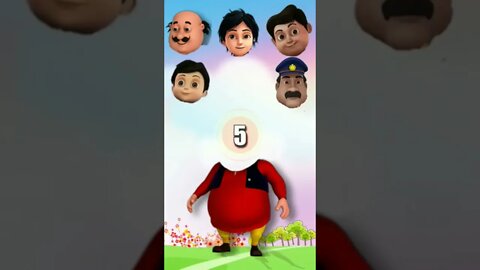 Match The Right Head| MOTU Patlu #wrongheads #tmkoc #shorts #short