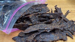 Alabama Style Spicy BBQ Beef Jerky Recipe