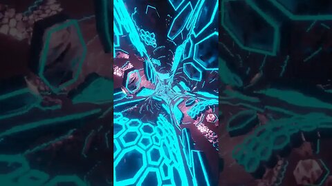 Abstract Sci-Fi Honeycomb Loop Preview | Looping Blender Animation | Looping 3d Animation #shorts
