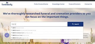Website helps plan funeral