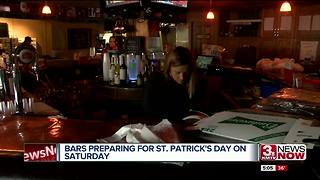 Bars prepare for St. Patrick's Day
