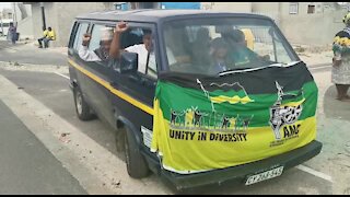 SOUTH AFRICA - Cape Town - ANC door to door campaign (oYY)