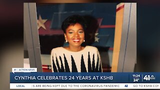 2021 is Cynthia Newsome's 41st anniversary in broadcasting