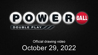 Powerball Double Play drawing for October 29, 2022