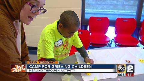 Camp Kangaroo for grieving children