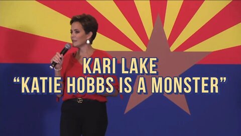 Kari Lake - Katie Hobbs is a Monster! #KariLake #KatieHobbs #Arizona @The Day After