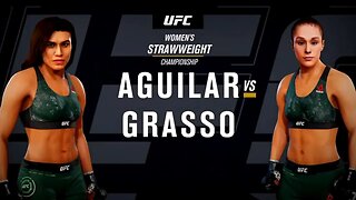 EA Sports UFC 3 Gameplay Alexa Grasso vs Jessica Aguilar