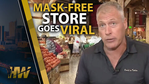 Mask-Free Store Goes Viral