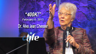 "400 K!" Alva Jean Chesser February 6, 2015