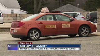 Teen finds cell phone recording her in driver's training bathroom