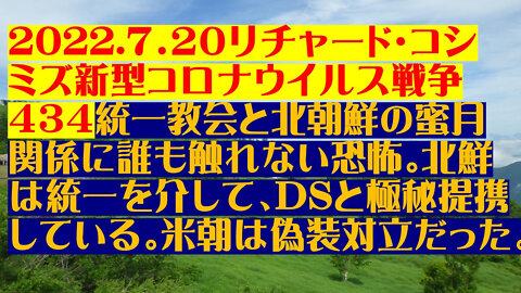 2022.07.20 リチャード・コシミズ新型コロナウイルス戦争４３４